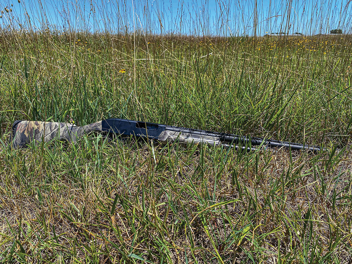 Wes has spent thousands of hours with this Charles Daly 20-gauge shotgun in his hands, chasing rabbits, squirrels and doves.